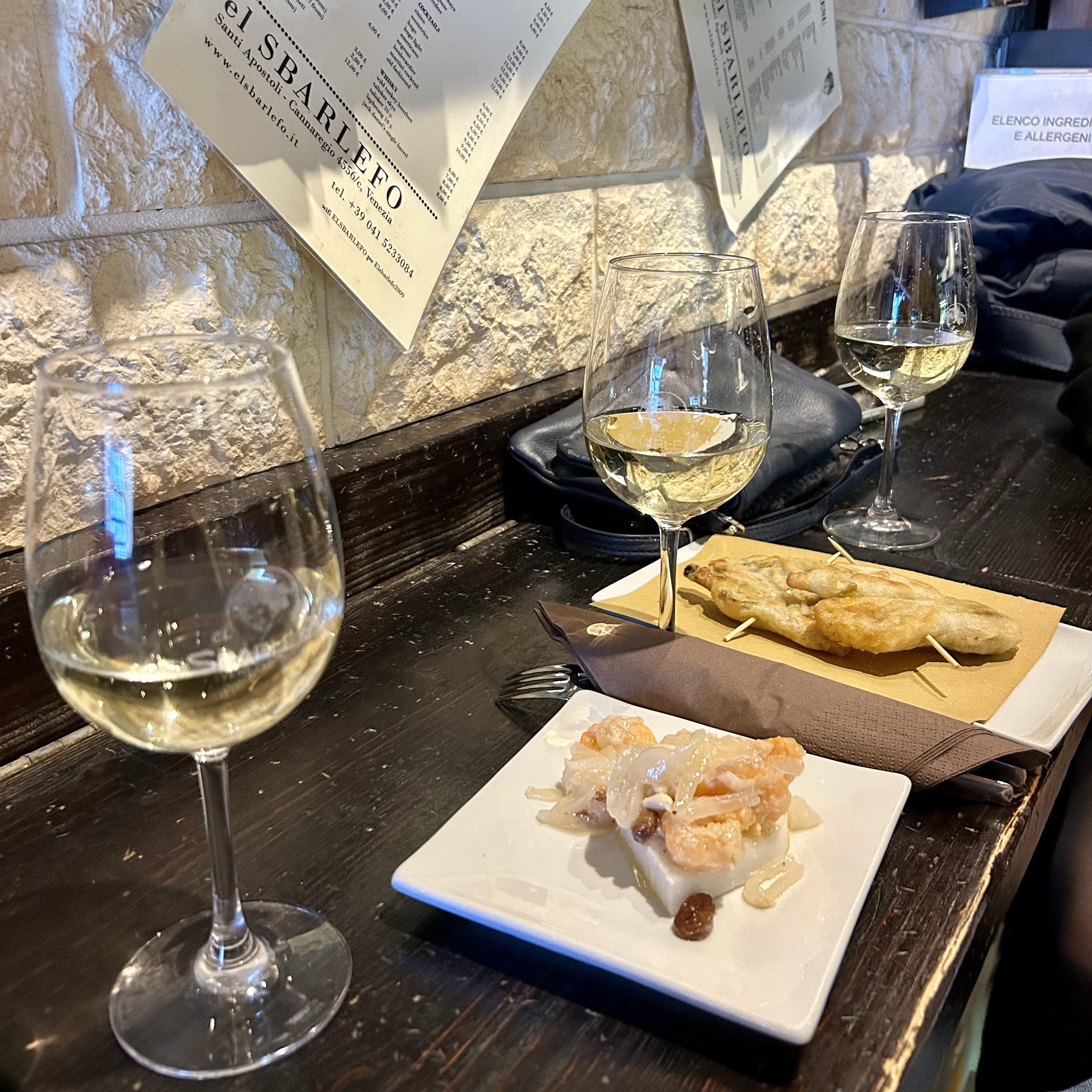 Itinerario Bacaro Tour a Venezia