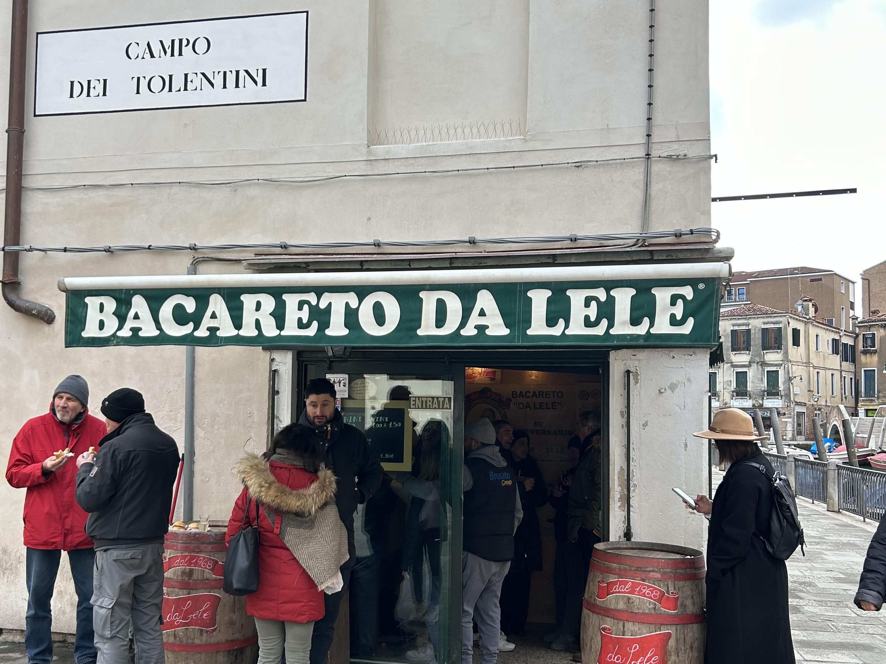 Itinerario Bacaro Tour a Venezia